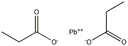 lead(II) propionate Struktur