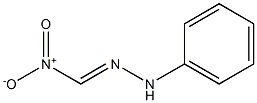 nitroformaldehyde phenyl-hydrazone Structure