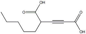 癸炔二酸, , 结构式