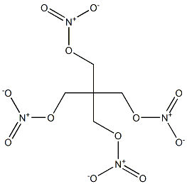 pentaerythitol tetranitrate Struktur