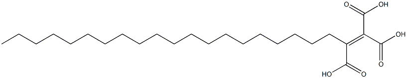 二十三烯二甲酸, , 结构式