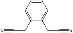 苯二乙腈, , 结构式