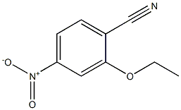 2-ETHOXY-4-NITROBENZONITRILE 化学構造式