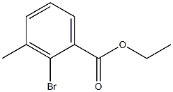 2-BROMO-3-METHYLBENZOIC ACID ETHYL ESTER 结构式