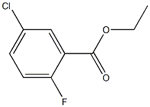 5-CHLORO-2-FLUOROBENZOIC ACID ETHYL ESTER Structure