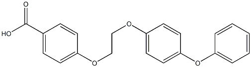 4-[2-(4-PHENOXYPHENOXY)ETHOXY]BENZOIC ACID