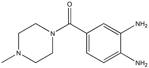 (3,4-DIAMINO-PHENYL)-(4-METHYL-PIPERAZIN-1-YL)-METHANONE Struktur