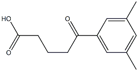 5-(3,5-DIMETHYLPHENYL)-5-OXOVALERIC ACID 95% Structure