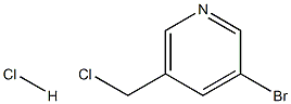 3-BROMO-5-(CHLOROMETHYL)PYRIDINE HYDROCHLORIDE ,98% Structure