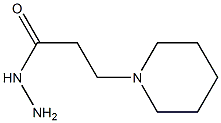 3-(1-PIPERIDINYL)PROPANOHYDRAZIDE Structure