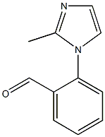 2-(2-METHYLIMIDAZOL-1-YL)BENZALDEHYDE, 95+% Structure