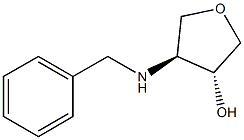 trans-4-Benzylamino-tetrahydro-furan-3-ol|