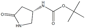 (S)-4-(BOC-AMINO)-2-PYRROLIDINONE Struktur