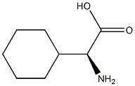 (S)-2-amino-2-cyclohexylacetic acid Structure
