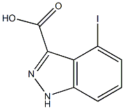 4-IODOINDAZOLE-3-CARBOXYLIC ACID Struktur