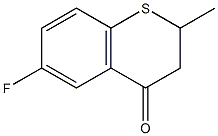 6-FLUORO-2-METHYLTHIOCHROMAN-4-ONE