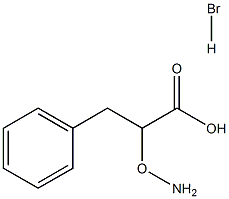D-ALPHA-AMINOXY-B-PHENYLPROPIONIC ACID, HYDROBROMIDE Struktur