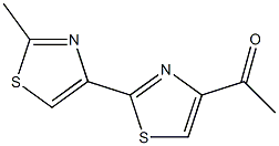 4-acetyl-2-(2-methylthiazol-4-yl)thiazole, tech Structure