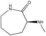 (S)-A-AMINO-E-N-METHYL-CAPROLACTAM Struktur
