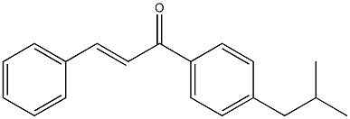 (E)-1-(4-isobutylphenyl)-3-phenylprop-2-en-1-one