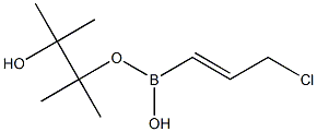 (E)-3-CHLORO-1-PROPENYLBORONIC ACID PINACOL ESTER Struktur