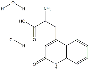 4-QUINOLINEPROPANOIC ACID,A-AMINO-1,2-DIHYDRO-2-OXO,HCL,MONOHYDRATE