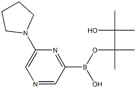 6-(PYRROLIDIN-1-YL)PYRAZINE-2-BORONIC ACID PINACOL ESTER