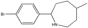 2-(4-BROMOPHENYL)-5-METHYLAZEPANE Structure
