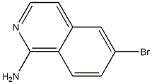 6-BROMOISOQUINOLIN-1-AMINE Structure