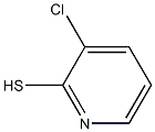 3-chloro-2-pyridinethiol Struktur