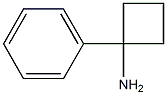 1-phenylcyclobutanamine Structure