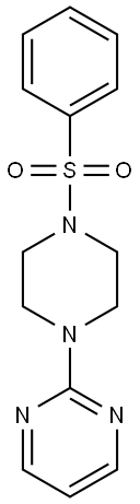 2-[4-(phenylsulfonyl)piperazino]pyrimidine