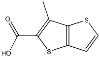 3-methylthieno[3,2-b]thiophene-2-carboxylic acid Structure