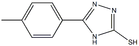 5-(4-methylphenyl)-4H-1,2,4-triazole-3-thiol Struktur