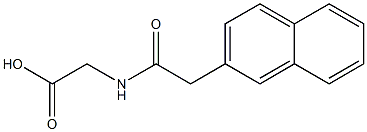 2-{[2-(2-naphthyl)acetyl]amino}acetic acid