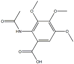 2-(acetylamino)-3,4,5-trimethoxybenzoic acid