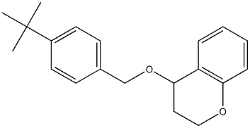 4-{[4-(tert-butyl)benzyl]oxy}chromane 结构式