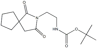 tert-butyl N-[2-(1,3-dioxo-2-azaspiro[4.4]non-2-yl)ethyl]carbamate