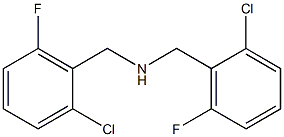 N,N-di(2-chloro-6-fluorobenzyl)amine Structure
