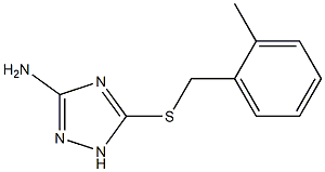 5-[(2-methylbenzyl)sulfanyl]-1H-1,2,4-triazol-3-ylamine