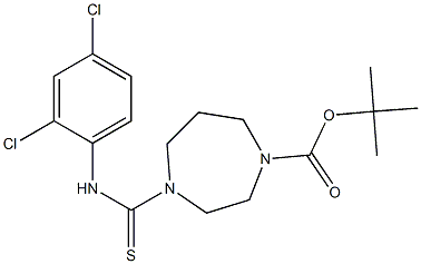 tert-butyl 4-[(2,4-dichloroanilino)carbothioyl]-1,4-diazepane-1-carboxylate