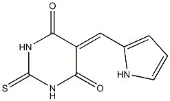 5-(1H-pyrrol-2-ylmethylidene)-2-thioxohexahydropyrimidine-4,6-dione|