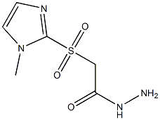 2-[(1-methyl-1H-imidazol-2-yl)sulfonyl]ethanohydrazide