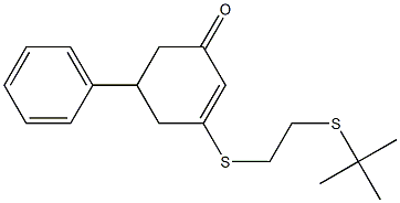 3-{[2-(tert-butylthio)ethyl]thio}-5-phenylcyclohex-2-en-1-one