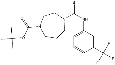 tert-butyl 4-{[3-(trifluoromethyl)anilino]carbothioyl}-1,4-diazepane-1-carboxylate