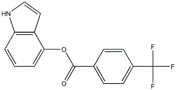 1H-indol-4-yl 4-(trifluoromethyl)benzoate
