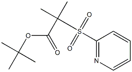 tert-butyl 2-methyl-2-(2-pyridylsulfonyl)propanoate