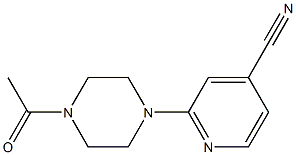  2-(4-acetylpiperazin-1-yl)isonicotinonitrile