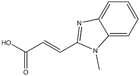 (E)-3-(1-methyl-1H-benzo[d]imidazol-2-yl)acrylic acid
