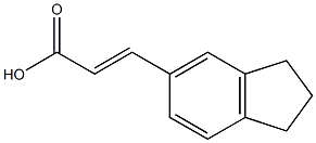 (E)-3-(2,3-dihydro-1H-inden-6-yl)acrylic acid
